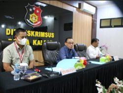 Satgas PEN Mabes Polri Lakukan Supervisi ke Satgas PEN Polda Kalbar