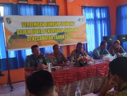 Danramil Jongkat Hadiri Lokakarya Mini Lintas Sektor Sebagai Upaya Penurunan Stunting di Kecamatan Segedong