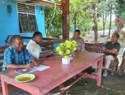 Jalin Silaturahmi, Binmas Noken Sambangi Tokoh Agama di Distrik Kwamki Narama