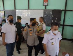 Kapolres Sekadau dan Bupati Tinjau Pemungutan Suara di Sejumlah TPS