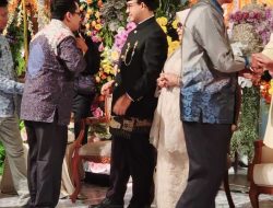 Ketum ABRI-1 Rahmadsyah Sitompul Hadiri Resepsi Pernikahan Mutiara Annisa Baswedan