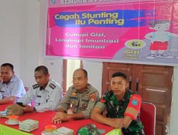 Babinsa Purun Besar Hadiri Kegiatan Rembuk Stunting