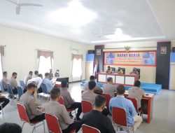 Kapolres Sekadau Pimpin Rapat Kerja Tindak Lanjut Audit Kinerja Itwasum Polri Tahap II
