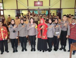 Polwan Goes to School Dalam Rangka Hari Jadi ke-74 Polisi Wanita Republik Indonesia