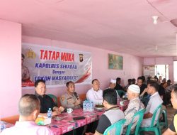 Kapolres Sekadau Gelar Tatap Muka bersama Tokoh Masyarakat, Bahas Dinamika yang Sedang Berkembang