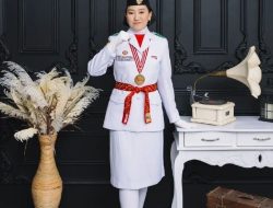 Ini Profil Irene Odelia, Pembawa Baki Kirab Bendera Pusaka
