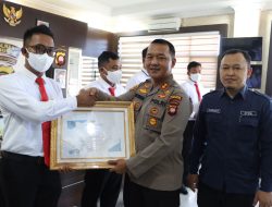 Lagi-lagi, Polres Sanggau Sabet Penghargaan