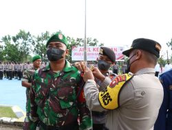 Hadapi Karhutla, Polres Sekadau Gelar Apel Kesiapan Ops Bina Karuna Kapuas Tahap II Tahun 2022
