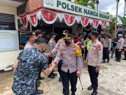 Kapolres Sekadau Kunker ke Tiga Polsek, Berikan Arahan dan Motivasi