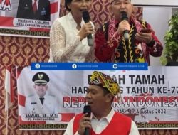 Pemkab Landak Selenggarakan Acara Ramah Tamah Peringatan HUT Kemerdekaan Republik Indonesia ke-77