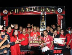 Sabadak FC Keluar Sebagai Juara Turnamen Sepak Bola Banteng Cup Mempawah Hulu