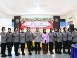 Polres Sekadau Gelar Syukuran Hari Jadi ke-74 Polwan RI