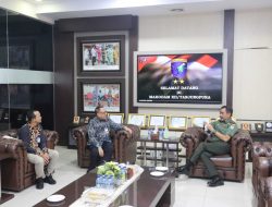 Pangdam XII/Tpr Terima Kunjungan Kaper BI Kalbar