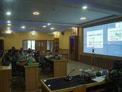Kasdam XII/Tpr Terima Paparan Renlakgiat TMMD ke-115