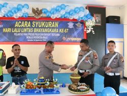 Polres Sekadau Gelar Syukuran Hari Lalu Lintas Bhayangkara ke-67