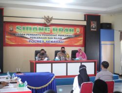 Polres Sekadau Gelar Sidang BP4R Bagi Personel yang Hendak Menikah