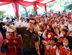 Saat Yasonna Mengajar Tentang Kekayaan Intelektual di Sekolah