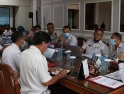 Pj Bupati Landak Pimpin Rakor Penanganan Dampak Inflasi Daerah