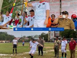 Pj Bupati Landak Buka Turnamen Sepak Bola Bupati Cup