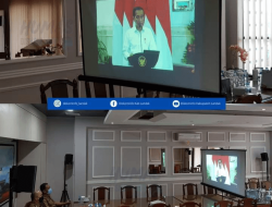 PJ Bupati Bersama Sekda Landak Hadiri Rapat Inflasi Daerah yang Dipimpin Jokowi