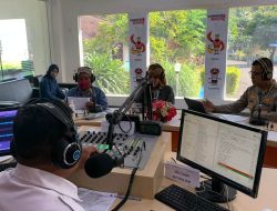 Dialog Interaktif Bertema Peranan Operasi Damai Cartenz-2022 Dalam Program Kasuari Bidang Pertanian di Stasiun LPP RRI Jayapura