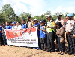 Polres Sekadau, KONI dan PSSI Gelar Doa Bersama Untuk Korban Kanjuruhan