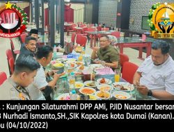 Kunjungan Silaturahmi AMI, Ini yang Disampaikan Kapolres Dumai AKBP Nurhadi Ismanto&nbsp;