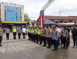Polres Sekadau Amankan Pawai Taaruf Peringatan Maulid Nabi Muhammad SAW