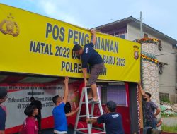 Siap Amankan Perayaan Nataru, 2 Pospam dan 1 Posyan Berbenah Untuk Memberikan Pelayanan Kepada Masyarakat