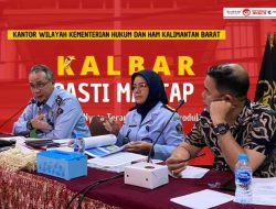 Kanwil Kemenkumham Kalbar Terima Kunjungan Komisi I DPRD Sambas