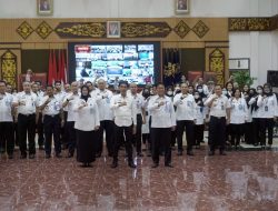Kumham Kalbar Siap Laksanakan 8 Pesan Menkumham Pada Apel Awal Tahun 2023