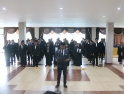 Pelantikan Anggota PPS, Riko Tegaskan Integritas 100 Persen