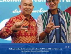 PJ. Bupati Landak Samuel, Menghadiri Launching Kalbar Calendar Of Event (COE) Fest Tahun 2023