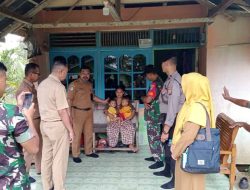 Peduli Kesehatan, Polsek Sekadau Hilir Dampingi Pemeriksaan Kasus Stunting
