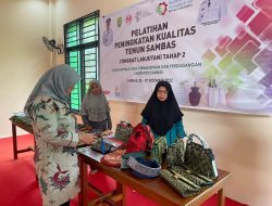 Kumham Kalbar Dorong Potensi Para Pengrajin Kekayaan Intelektual di Kabupaten Sambas