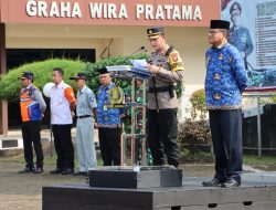 Gelar Apel Operasi Ketupat, Begini Arahan Kapolres Sanggau