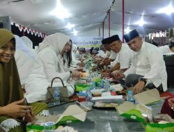 Polres Sanggau Mengikuti Buka Puasa Bersama Via Zoom Virtual Meeting Bersama Jajaran Polda Kalbar