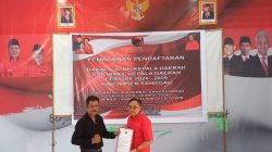 HRM Ambil Formulir Pendaftaran Bakal Calon Bupati Sanggau 2024