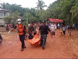 Seorang Warga Sanggau Tenggelam Saat Menyeberangi Sungai Pasok