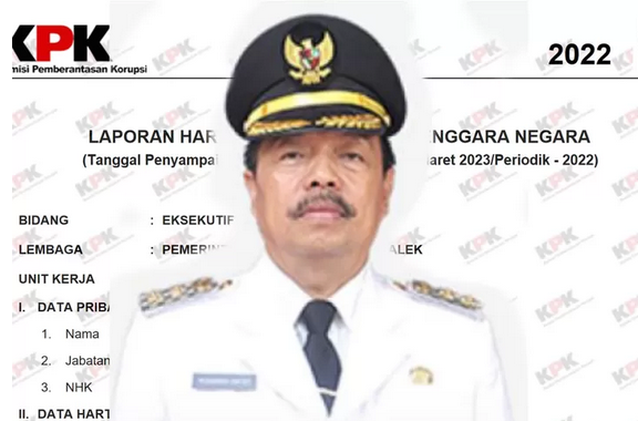 Bupati Sanggau Yohanes Ontot.