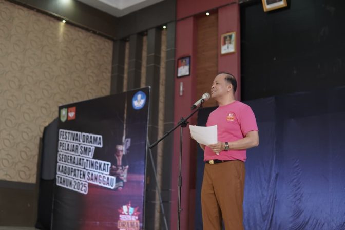Festival Drama Pelajar SMP Sanggau Angkat Cerita Rakyat Lokal, Disdikbud Dorong Pendidikan Berkarakter