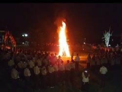 Pramuka MAN 1 Kapuas Hulu Kukuhkan 144 Anggota Baru Lewat Penerimaan Tamu Ambalan 2025