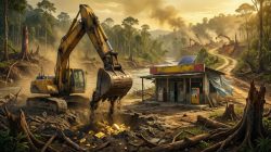 Mengapa PETI di Kecamatan Meliau Kabupaten Sanggau Kalimantan Barat tetap berjalan? Aparat penegak hukum diduga melakukan pembiaran. Kios BBM Alun, pemasok utama aktivitas tambang emas ilegal, hanya berhenti beroperasi sementara tanpa sanksi pidana meskipun sorotan media massa tajam mengarah ke wilayah hukum Polsek Meliau