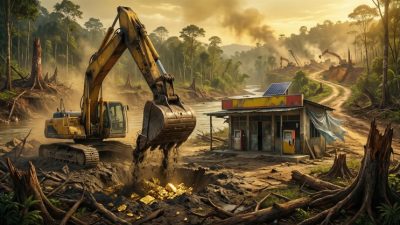 Mengapa PETI di Kecamatan Meliau Kabupaten Sanggau Kalimantan Barat tetap berjalan? Aparat penegak hukum diduga melakukan pembiaran. Kios BBM Alun, pemasok utama aktivitas tambang emas ilegal, hanya berhenti beroperasi sementara tanpa sanksi pidana meskipun sorotan media massa tajam mengarah ke wilayah hukum Polsek Meliau