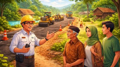 Kepala Dinas PUPR Kalimantan Barat, Iskandar Zulkarnaen, mengimbau mari bimbing anak jadi generasi unggul, berintegritas, dan cerdas bersosialisasi. Itu kebanggaan daerah, bangsa, dan negara