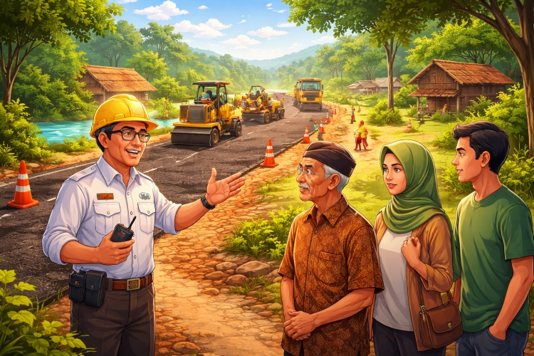 Kepala Dinas PUPR Kalimantan Barat, Iskandar Zulkarnaen, mengimbau mari bimbing anak jadi generasi unggul, berintegritas, dan cerdas bersosialisasi. Itu kebanggaan daerah, bangsa, dan negara