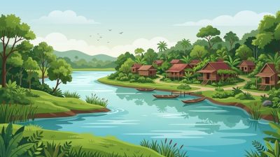 Desa Pak Mayam Kecamatan Ngabang