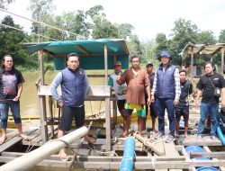 Patroli Satreskrim Sekadau, Tidak Ditemukan Aktivitas PETI di Aliran Sungai Kapuas dan Sungai Sekadau