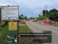 BPJN Kalbar Sigap Menangani Longsoran Ruas Tanjung-Batas Kota Sanggau