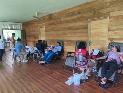 Banyak Warga Baru Pertama Kali Donor Darah di Kegiatan PT Bintang Harapan Desa
